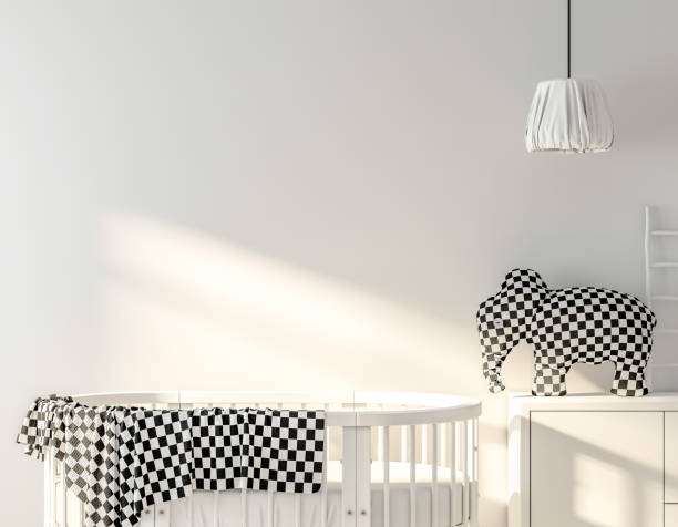 istock Wall in kids room 1074143544