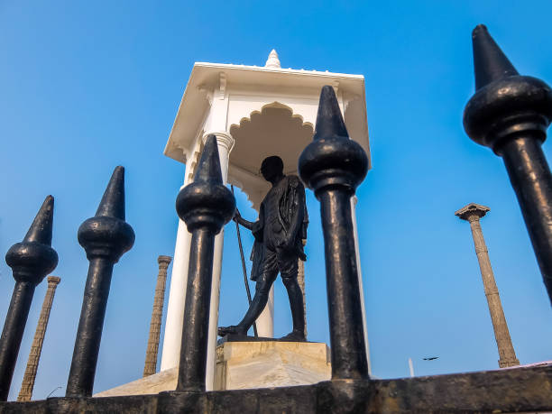 istock Gandhi Statue in Pondicherry. 1074143580