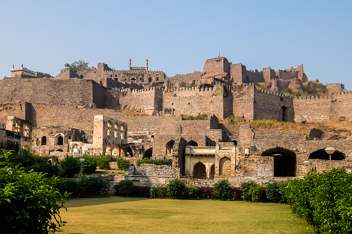 Golkonda is a citadel and fort in Southern India and was the capital of the medieval sultanate of the Qutb Shahi dynasty, is situated 11 km west of Hyderabad.
