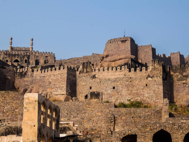 istock Architecture of Golkonda fort. 1074145702