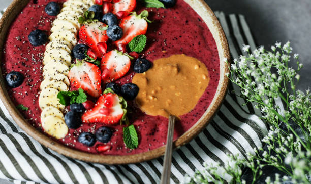 istock Acai bowl filled with good antioxidants 1074147400