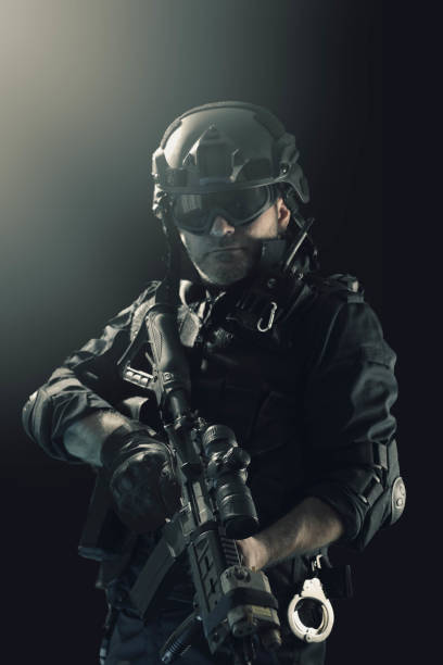 istock special forces soldier police, swat team member 1074152500