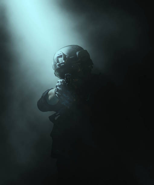 istock special forces soldier police, swat team member 1074154828