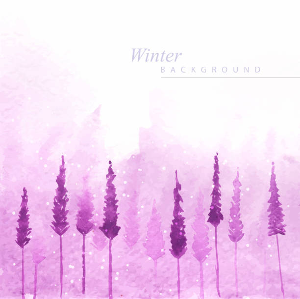 winter hintergrund - christmas tree dirty winter grunge stock-grafiken, -clipart, -cartoons und -symbole