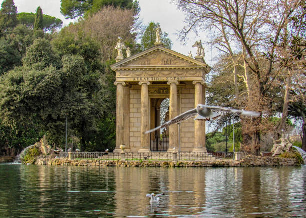 istock Landmarks and historic ruins in Rome, Italy 1074163892
