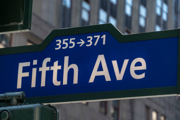 istock fifth avenue sign new york 1074166576