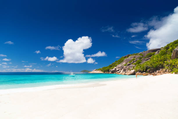 istock Tropical beach of Grande Soeur 1074167318