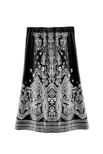 istock Black and white skirt 1074169728