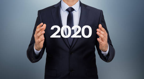 istock Christmas 2020 Businessman Consept. 1074178362