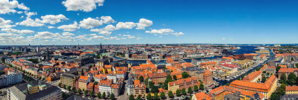 istock Top view of Copenhagen. 1074179226