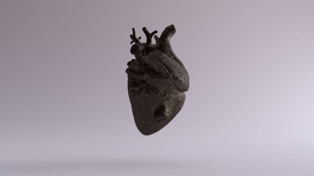istock Old Dusty Iron Heart Anatomical 1074179440