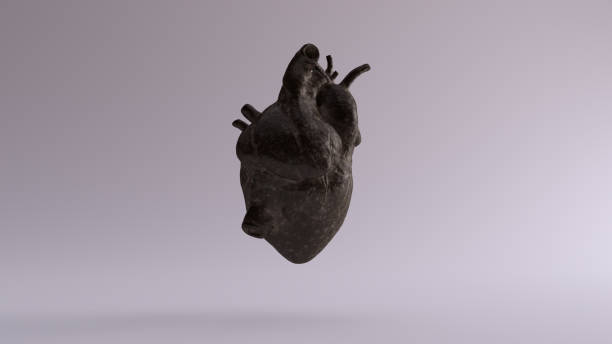 istock Old Dusty Iron Heart Anatomical 1074179456