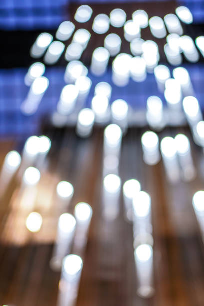 istock Multicolored blurred background with camera effect. Bokeh for your design. Stock photo 1074181960