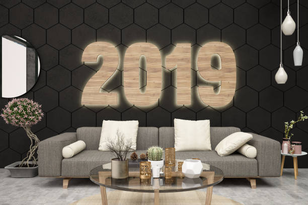 istock 2019 Wooden Sign on Interior's Wall 1074203136