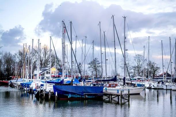 istock Old harbor in Hoorn, Holland 1074204112