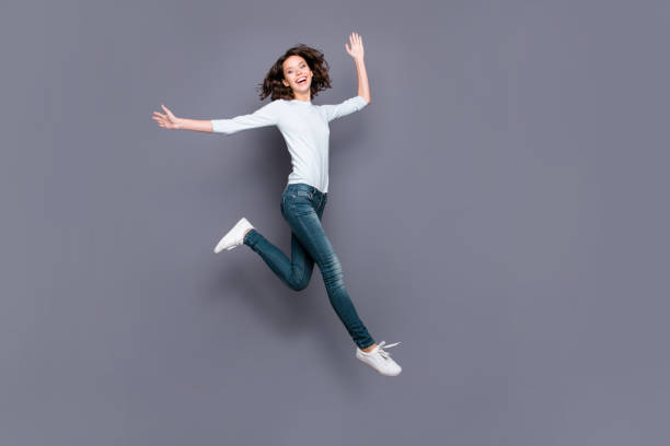 istock Full legs length body size dynamic motion action adorable good-l 1074211628