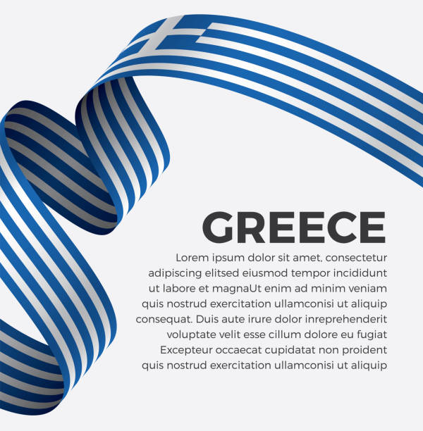 griechenland flagge hintergrund - flag national flag greek flag greece stock-grafiken, -clipart, -cartoons und -symbole