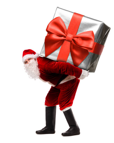 istock Santa Claus on white background 1074222384