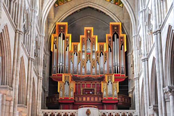 istock Interior of La Almudena (Madrid Royal Cathedral), Spain 1074223040