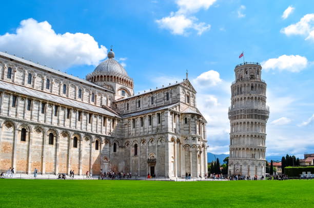 istock Pisa Cathedral and Leaning Tower, Pisa, Italy 1074223042