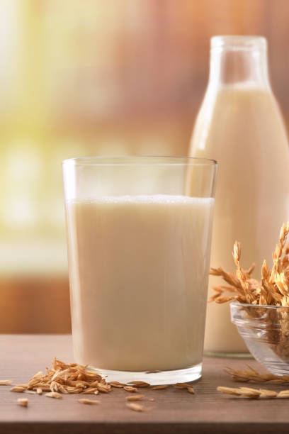 istock Spelt drink in glass in a rustic kitchen vertical 1074225878