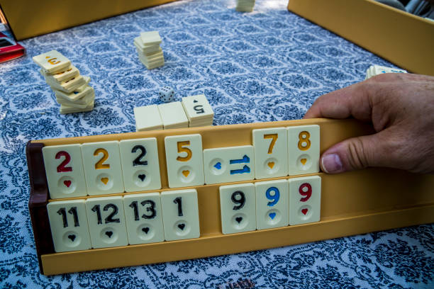 istock Group of People Playing Okey. Okey. 1074227180
