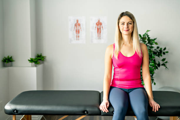 istock A Modern rehabilitation physiotherapy client waiting for treatment 1074230610