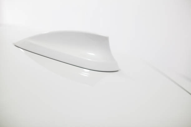 istock Car antenna in form of a shark fin 1074231460