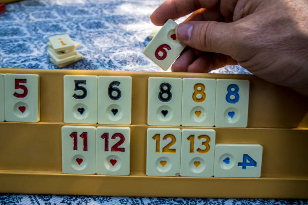 istock Group of People Playing Okey. Okey. 1074232560