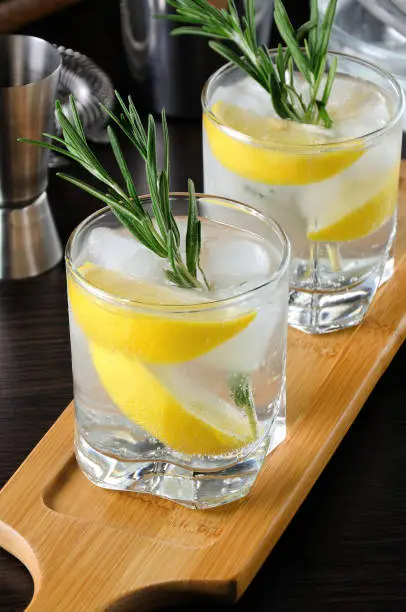 White port and Tonic. This is a light and refreshing summer cocktail with a white port, mixed with dry or sweet wine with and few drops of lemon