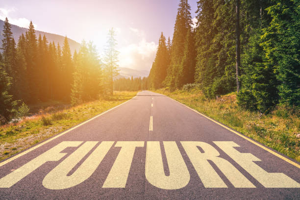 istock Future word written on road in the mountains 1074245432
