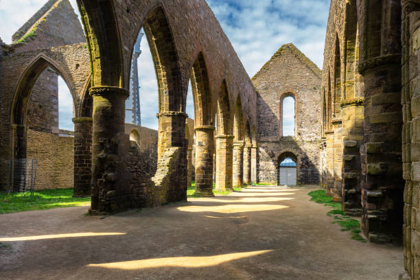 istock Saint-Mathieu Abbey de Fine-Terre, Brittany (Brittany), France 1074245512