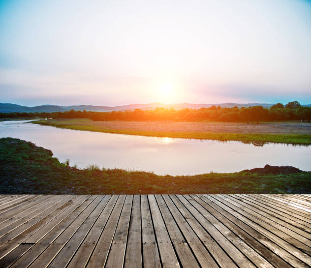 istock Landscape with meadow and ditch in summer 1074251408