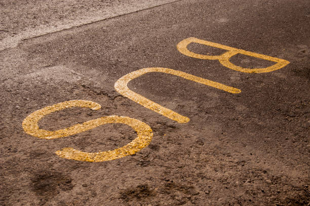 istock BUS word written on the road 1074254866