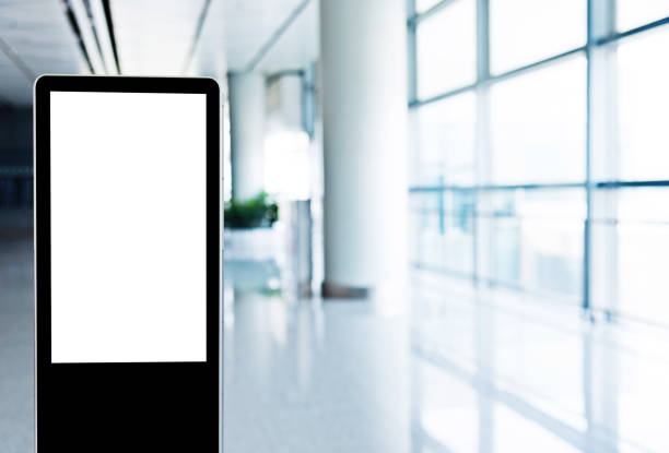 istock Defocused airport corridor for background 1074262620
