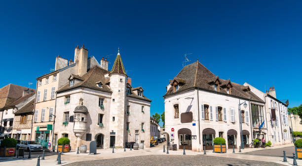 istock French architecture in Beaune, Burgundy 1074273066