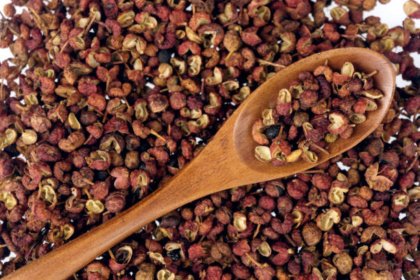 istock Sichuan pepper isolated on white background 1074274022
