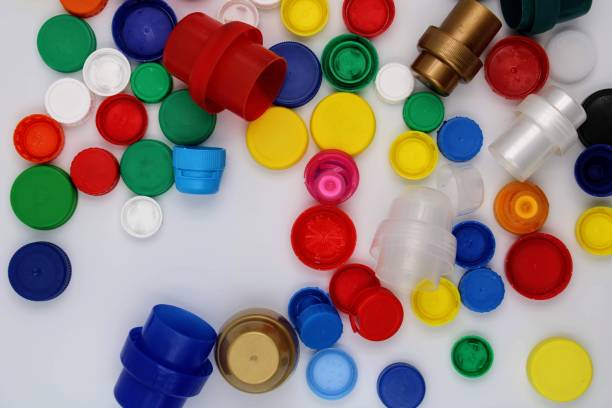 istock Plastic plugs of various colors 1074274342