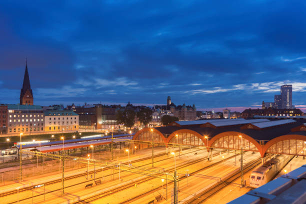 istock Panorama of Malmo with Central Station 1074280454