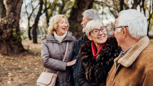 istock Senior people at the park 1074286990
