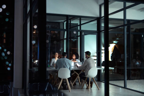 istock Meeting in the boardroom 1074288596