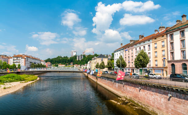 istock The Moselle River in Epinal, France 1074289358
