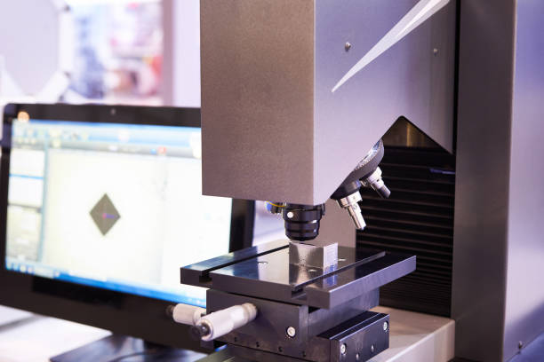 istock Hardness tester with monitor 1074289366
