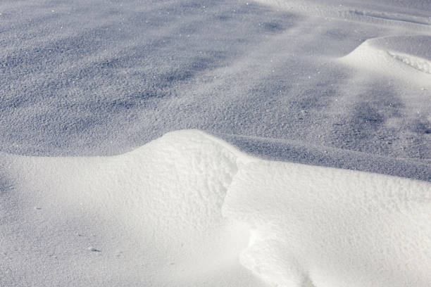 istock Snow drifts in winter 1074299046