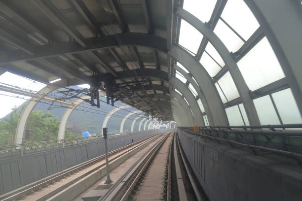 istock a Railway at  hong kong of subway 1074327850