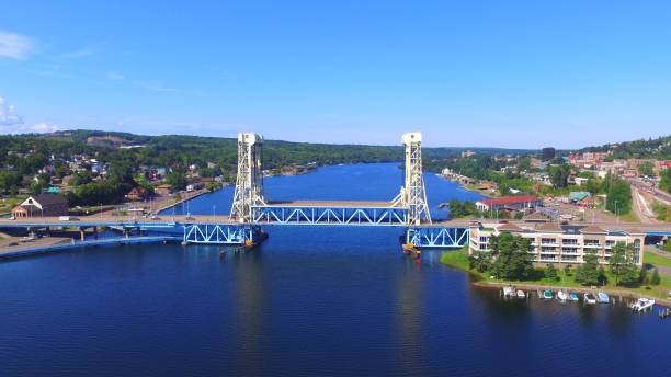 istock Portage Lake Lift Bridge 1074345478