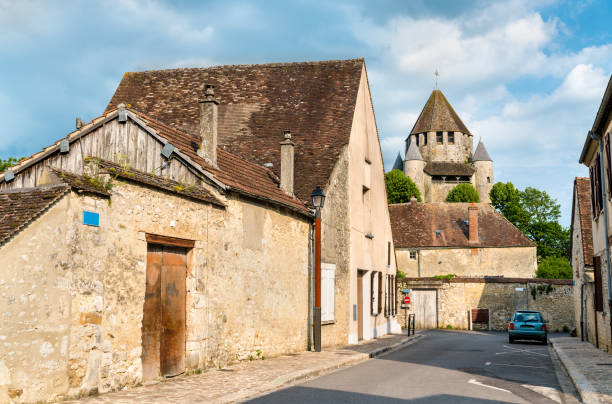 istock The Cesar Tower in Provins, France 1074346568