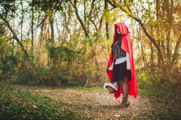 istock Little red riding hood 1074385684