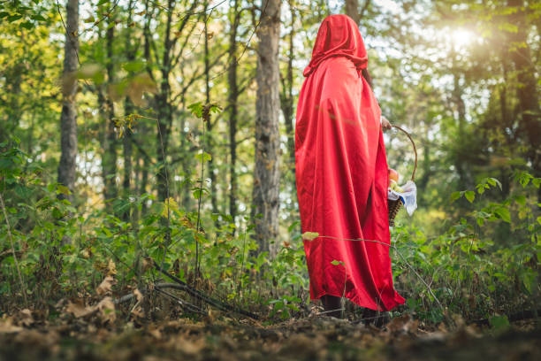 istock Little red riding hood 1074389054