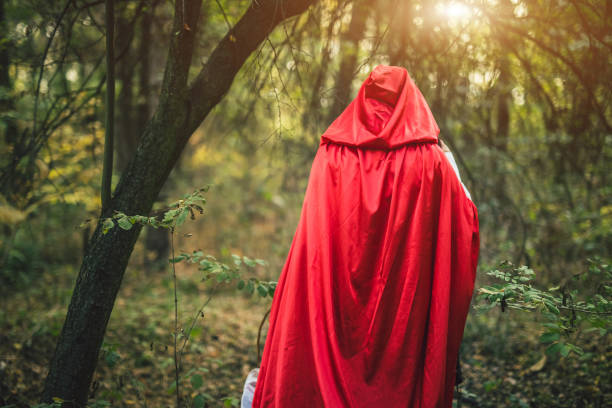 istock Little red riding hood 1074391292